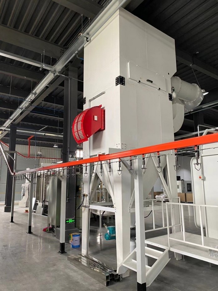 除塵防爆設備:無焰泄放裝置安裝實例1